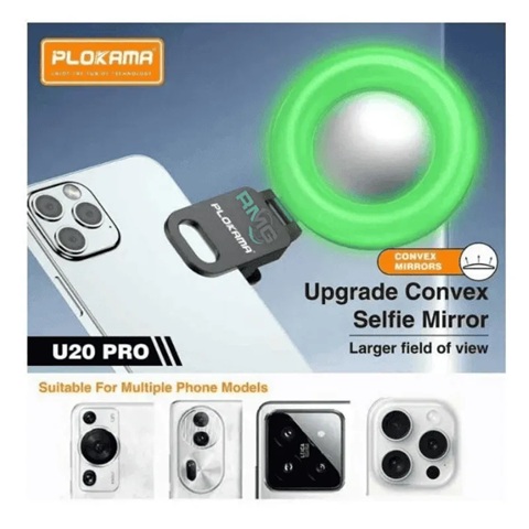 مصباح تعبئة LED من بلوكاما U20 Pro – إضاءة احترافية قوية ومحمولة مع ألوان RGB وشحن Type-C سريع