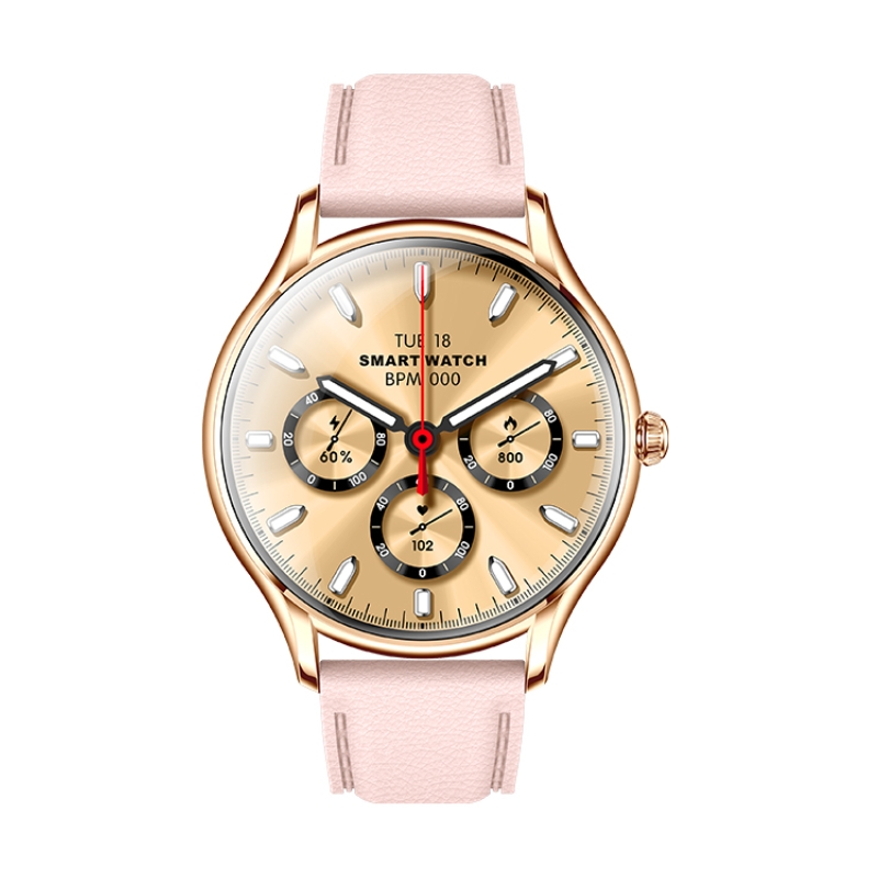 Havit Women's Smartwatch M9048 with AMOLED Display – Pink