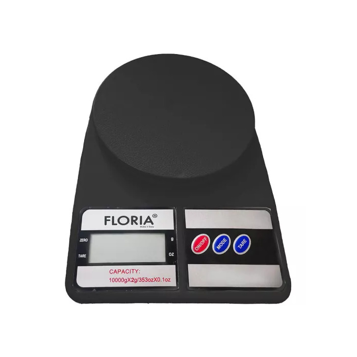 فلۆریای Zln9076 تەرازووی چێشتخانە، توانای 10 کیلۆ