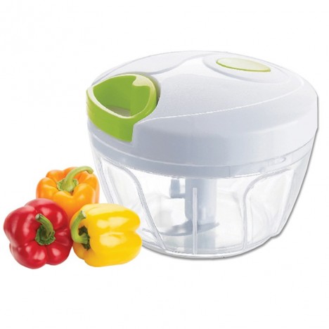 FLORIA ZLN2607 Mini Manual Chopper for Vegetables and Fruits