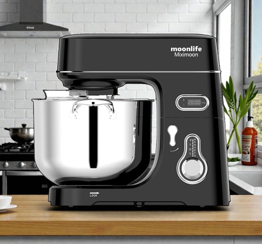 Moonlife Miximoon Silent Stand Mixer (black)