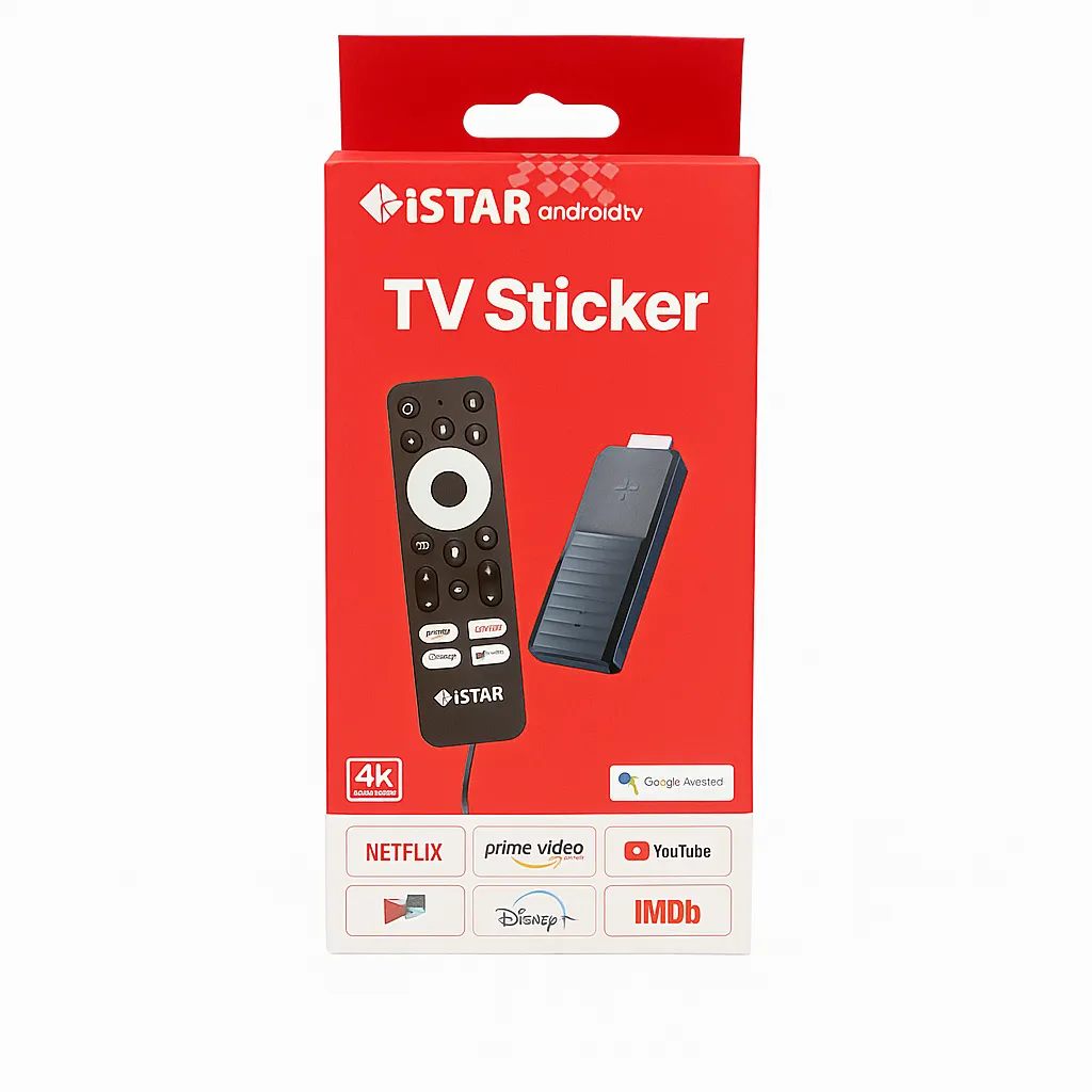 iSTAR 4K Android TV streaming stick