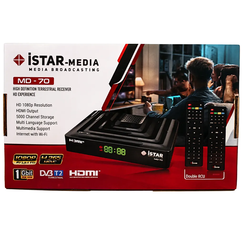 Istar Media MD-70 high-definition terrestrial receiver