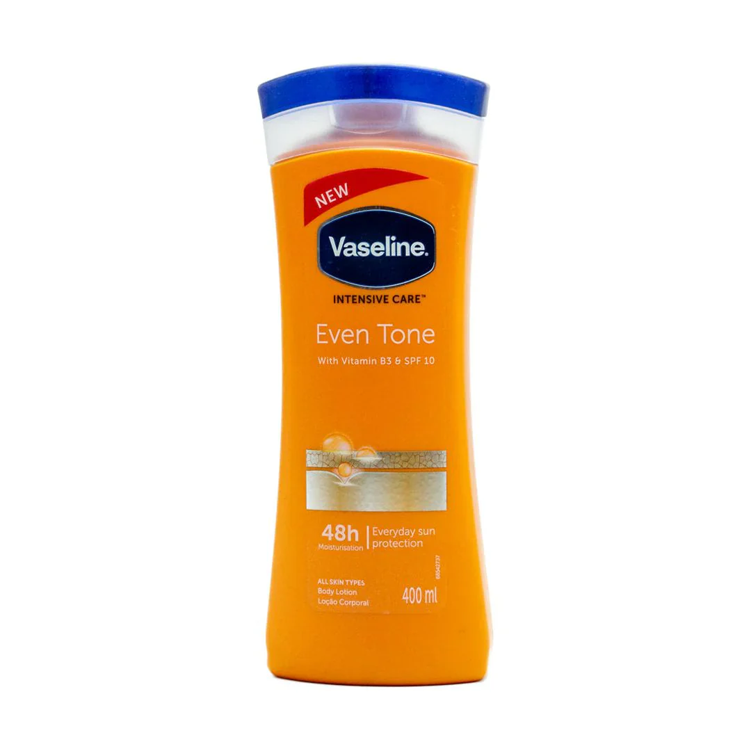 Vaseline Intensive Care Healthy Even Tone body lotion.