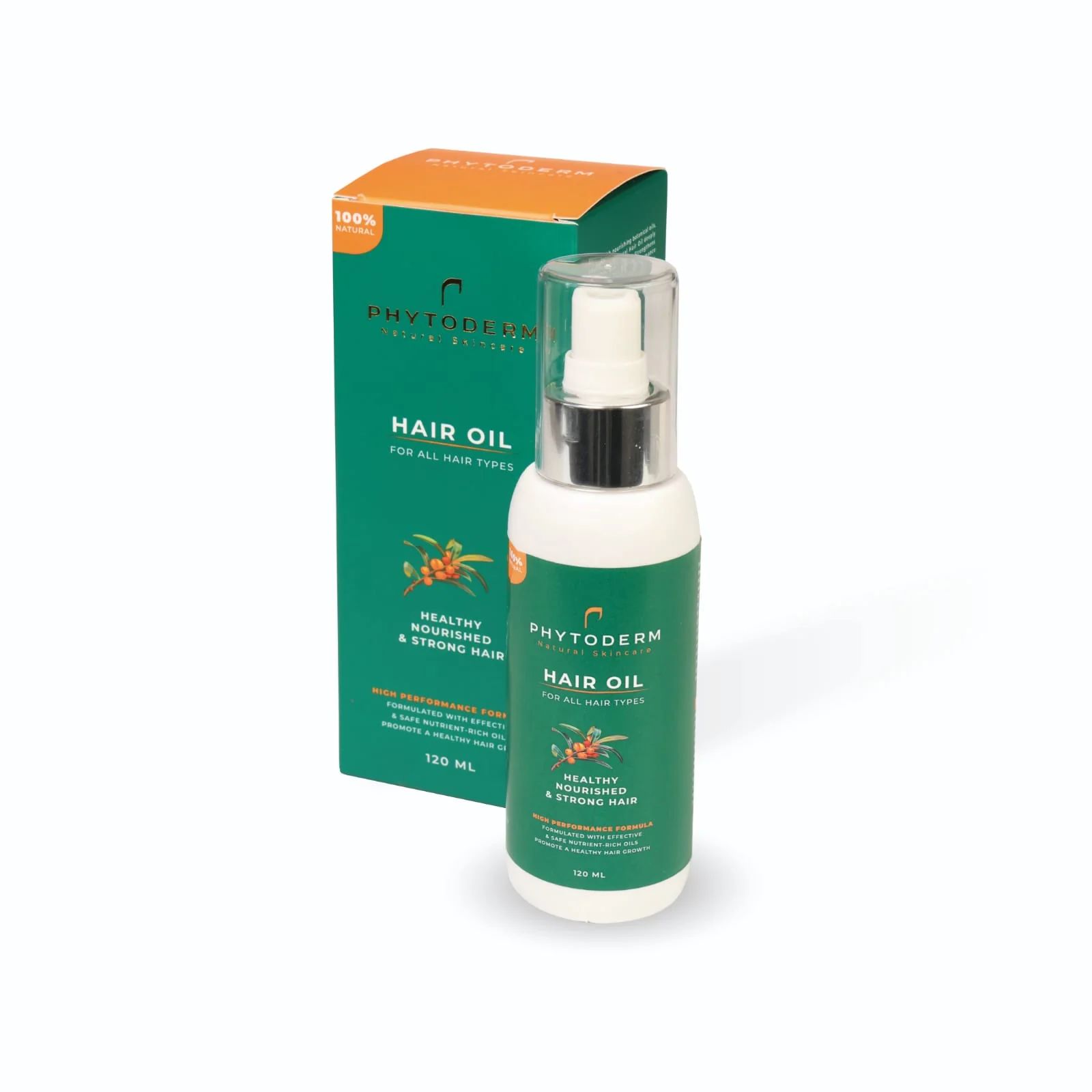 Natural Hair Oil High-Performance Formula for Healthy, Nourished & Strong Hair -120 mL