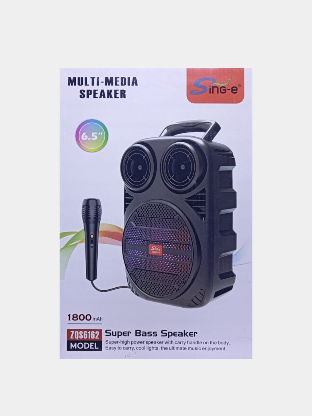 Sing-e ZQS6162 portable multimedia Bluetooth speaker