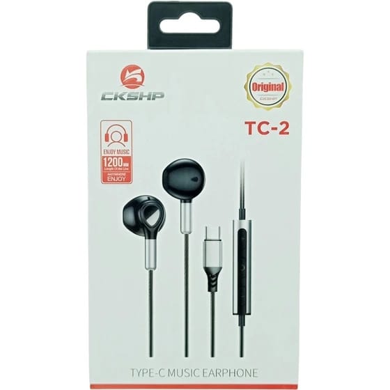 Type C wired earphones, 2025 model