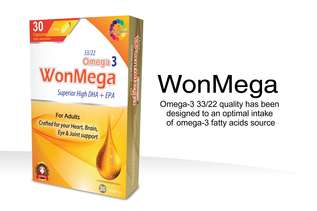 WonMega Omega 3 softgel capsules