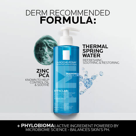 غسول لاروش للبشرة الدهنیة و والحساسة والمعرضة للحبوب