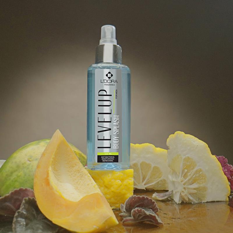 معطر الجسم مدل Level up من ليدورا فرجرنس للرجال