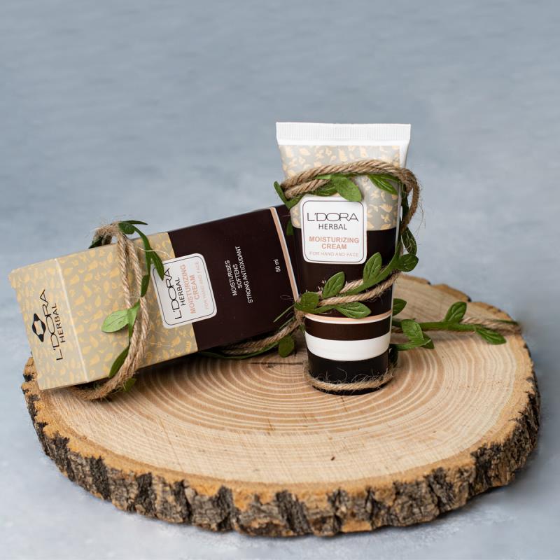 L'DORA HERBAL MOISTURIZING CREAM FOR HAND AND FACE