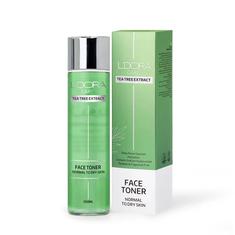 L'DORA CARE FACE TONER FOR NORMAL TO DRY SKIN, 200 ml