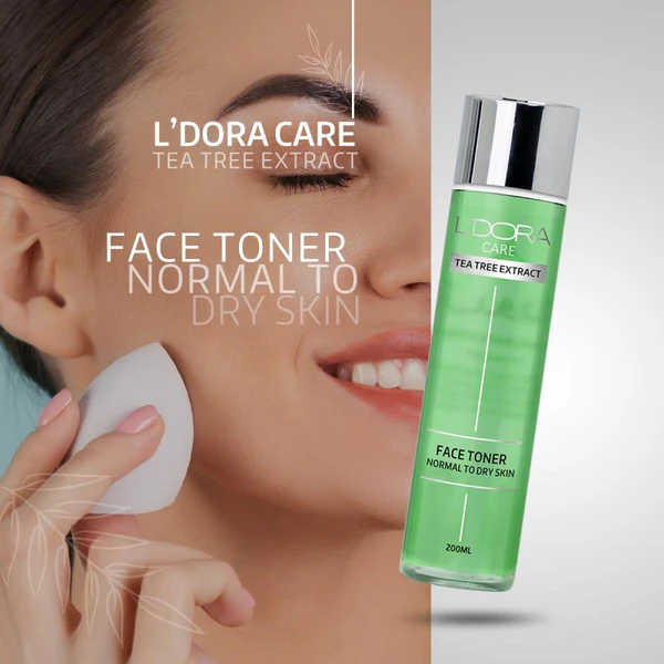 L'DORA CARE FACE TONER FOR NORMAL TO DRY SKIN, 200 ml