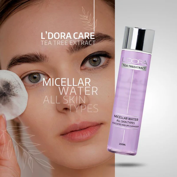 L'DORA CARE MICELLAR WATER FOR ALL SKIN TYPES, 200 ml