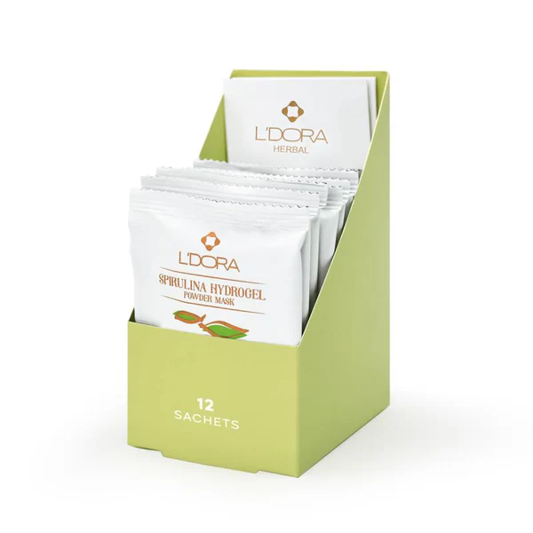 L’DORA Care Spirulina Hydrogel Powder Mask Containing Moringa