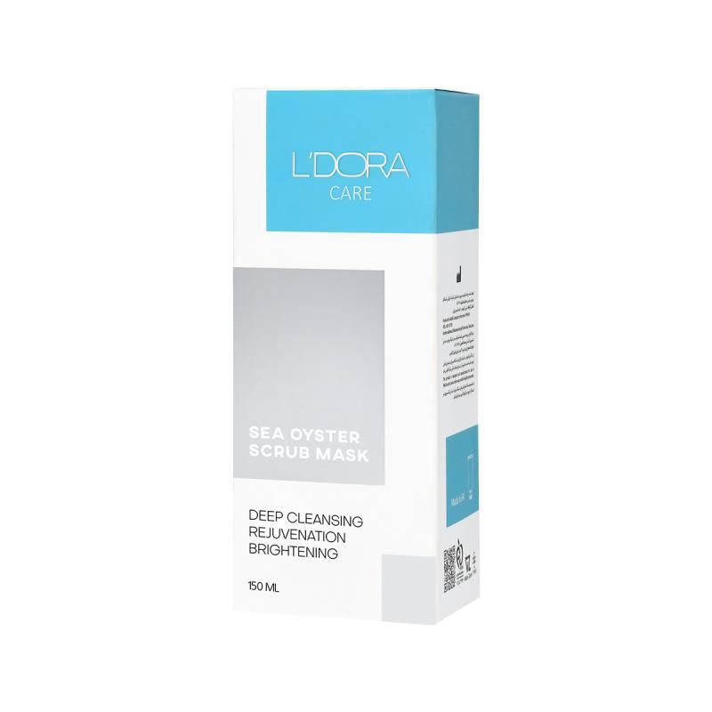 L'DORA Sea Oyster Scrub Mask 150 Ml Deep Skin Cleanser Moisturizing
