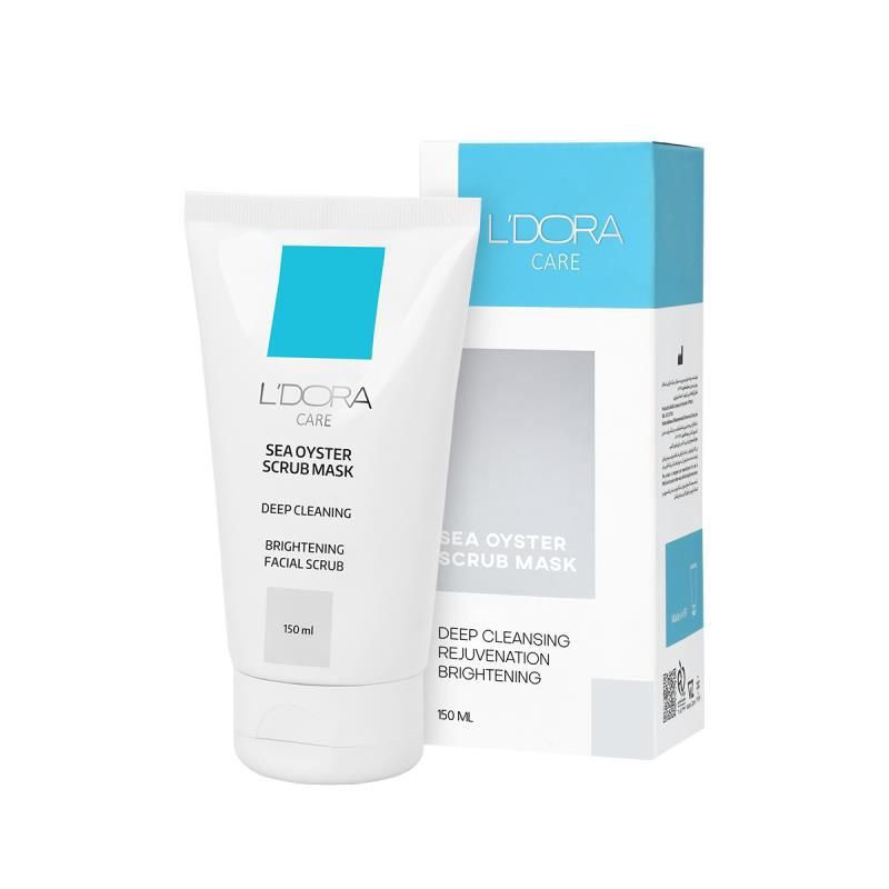 L'DORA Sea Oyster Scrub Mask 150 Ml Deep Skin Cleanser Moisturizing