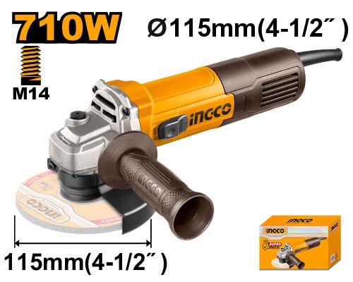 Angle Grinder 710W , 115ML color option