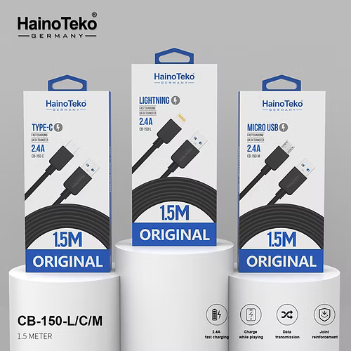 Haino Teko USB to Type-C Cable 2.4A