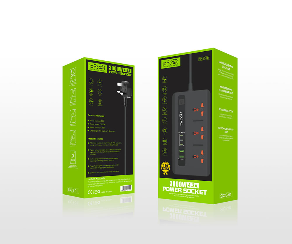 Top Core Power Socket Sk23-01