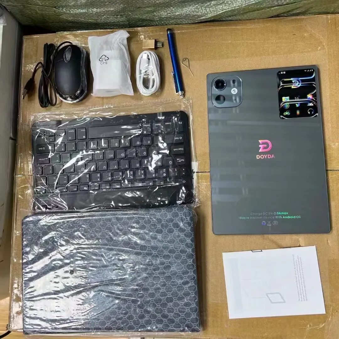 سێتی تابلێت و ئیکسسواراتەکانی Doyda ipad s28 Ultra Android.