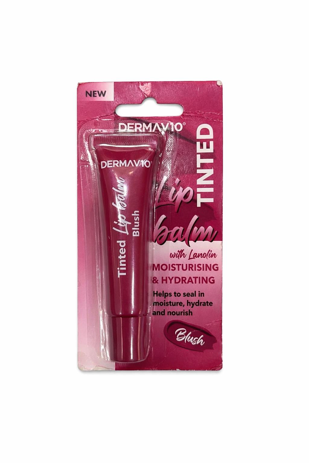 Dermavio Tinted Lip Balm Blush – Moisturising & Hydrating with Lanolin