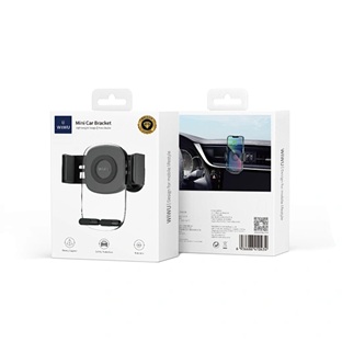 WIWU CH008 Car Holder Mini Bracket – Black