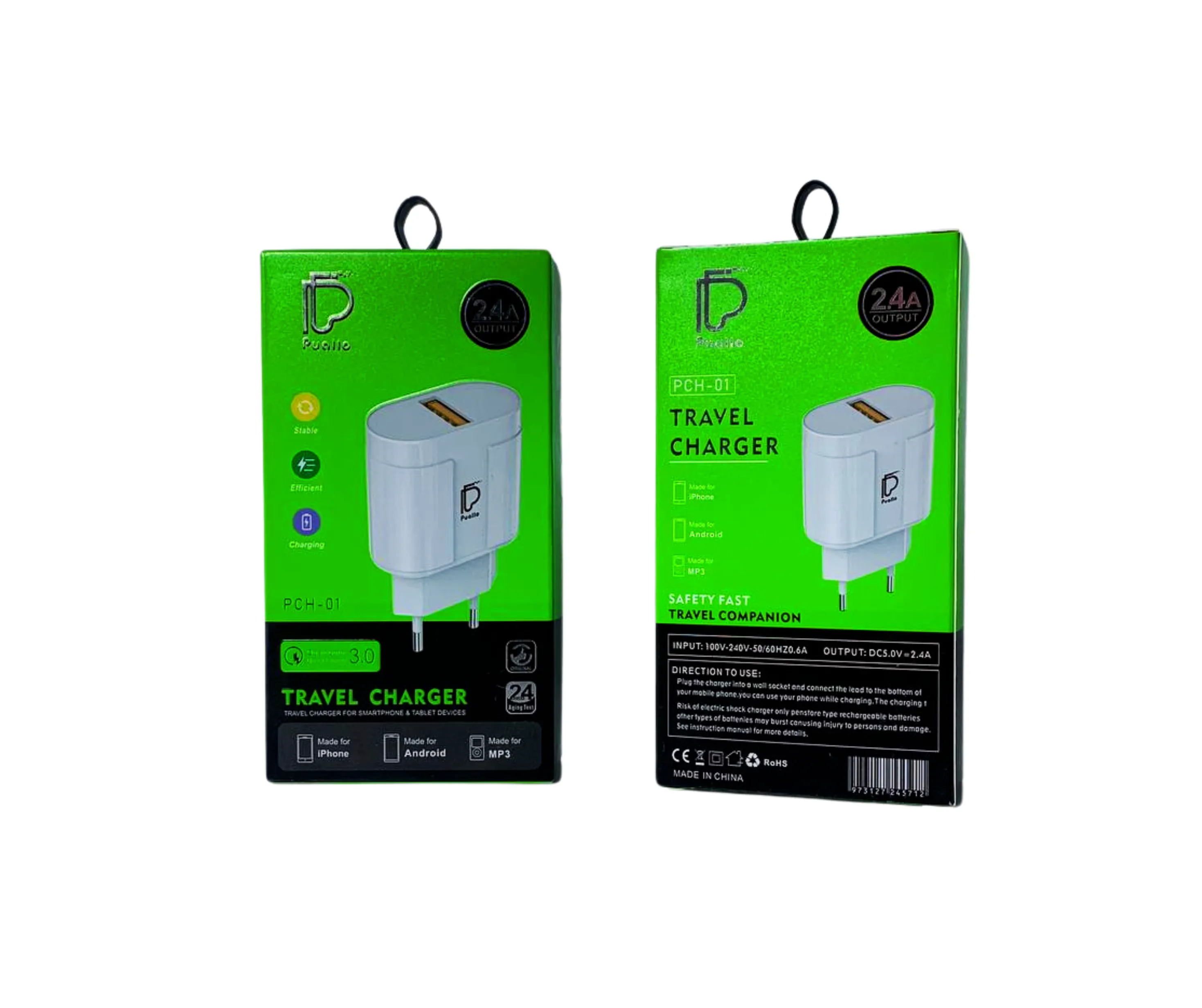Puallo travel charger PCH-01