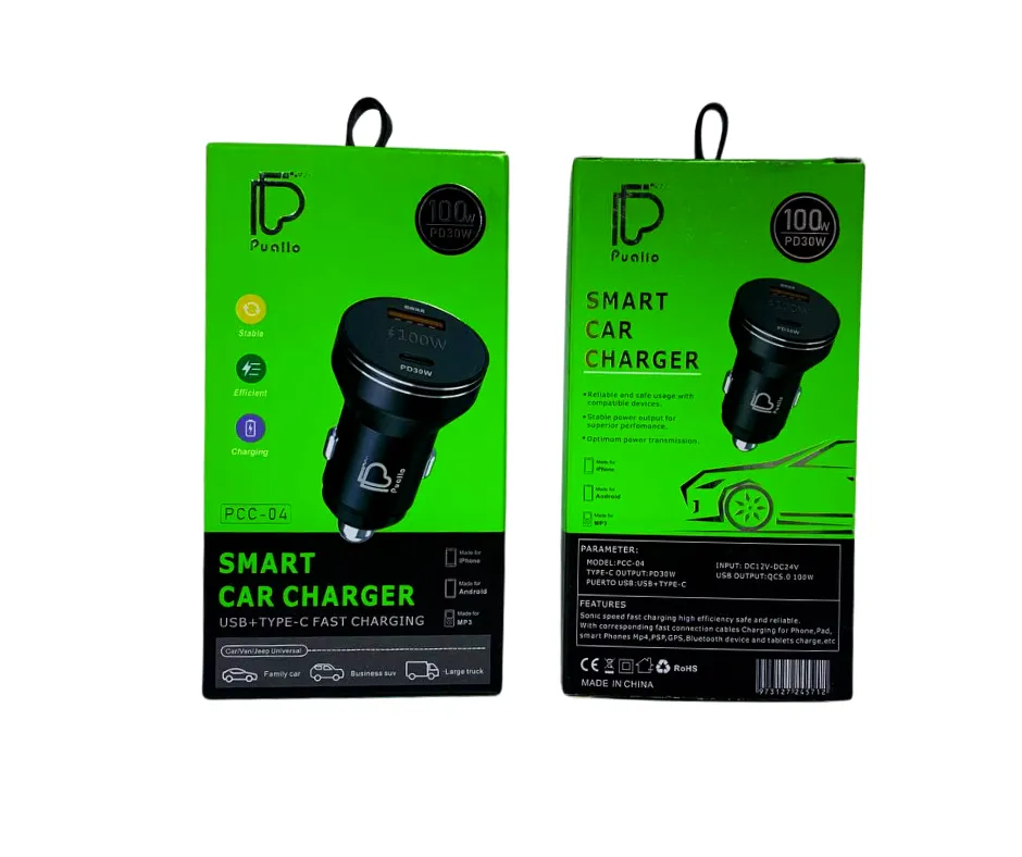 Puallo PCC-04 Smart Car Charger