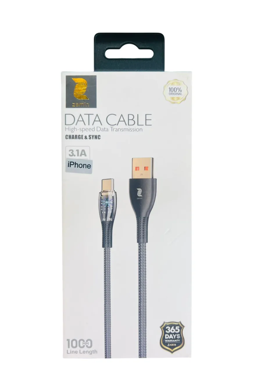 CA-504 fast charging data cable for iPhone
