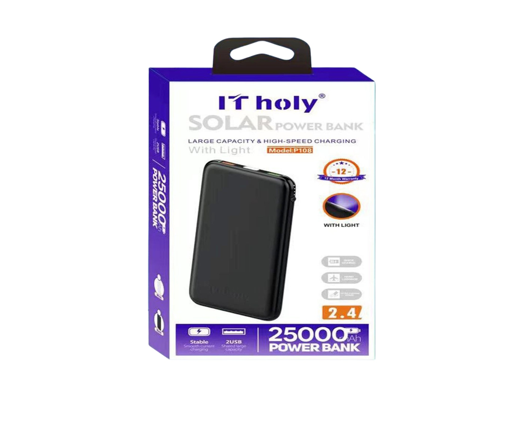 IT Holy Solar Power Bank, Model P108