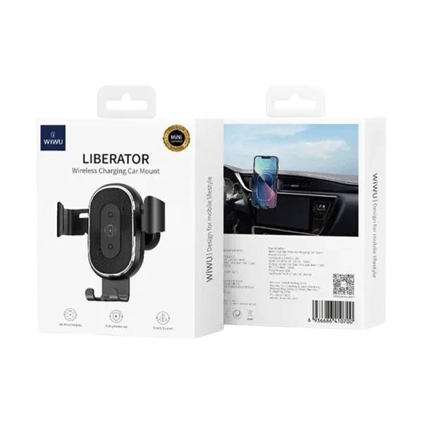 WiWU Liberator Wireless Charging Car Mount (CH310)