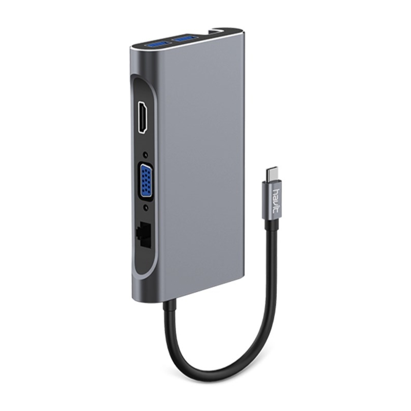 Havit HB4001 USB Hub - Gray