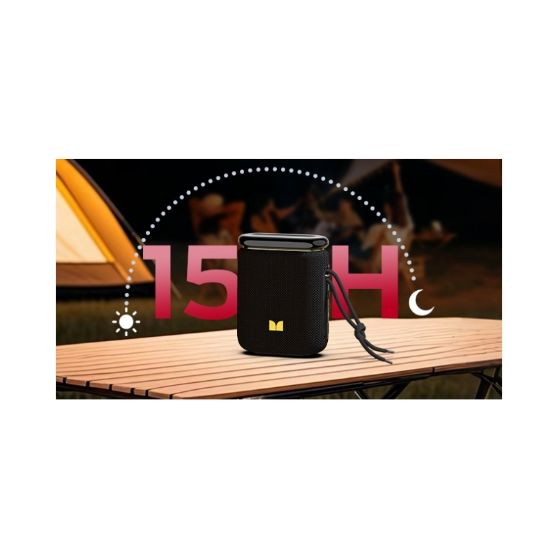 Monster Atomic Pebble Portable Bluetooth Speaker 15W