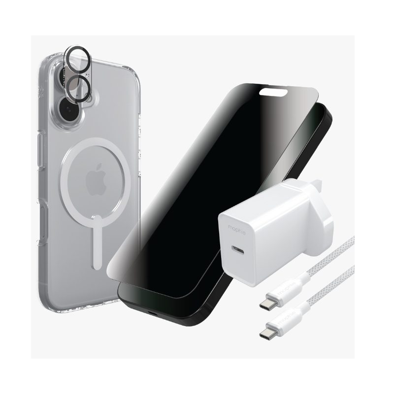 Zagg 5 in 1 Bundle For iPhone 16