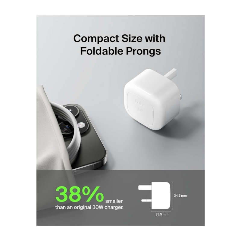 Belkin BoostCharge CUBIC 30W USB-C PD GaN