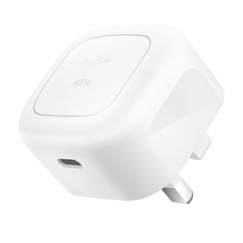 Belkin CUBE-Wall Charger 45W PPS White