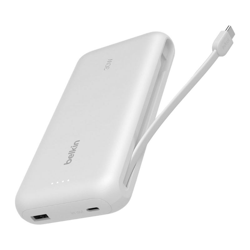 Belkin Power Bank 20K with Integrated Cable