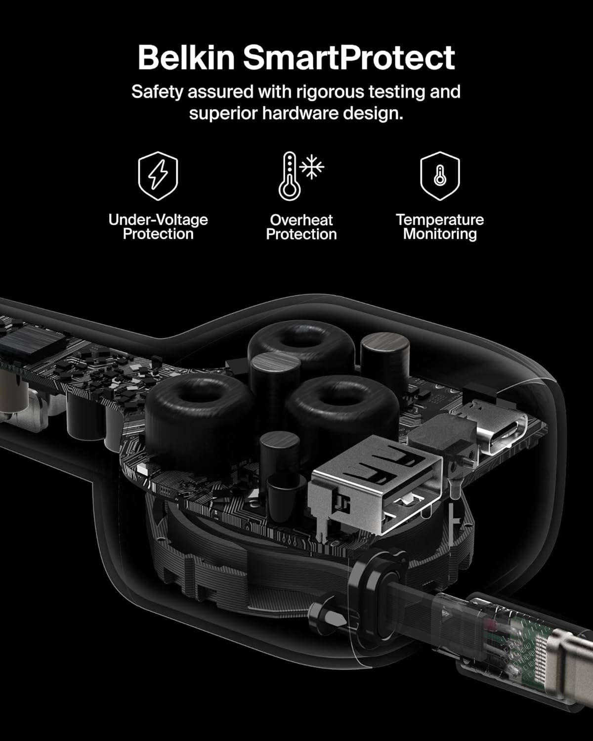 شاحن سيارة قابل للسحب 75 واط