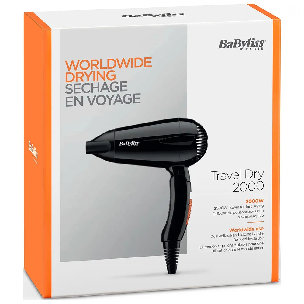 ووشککەرەوەی قژی Babyliss 2000W