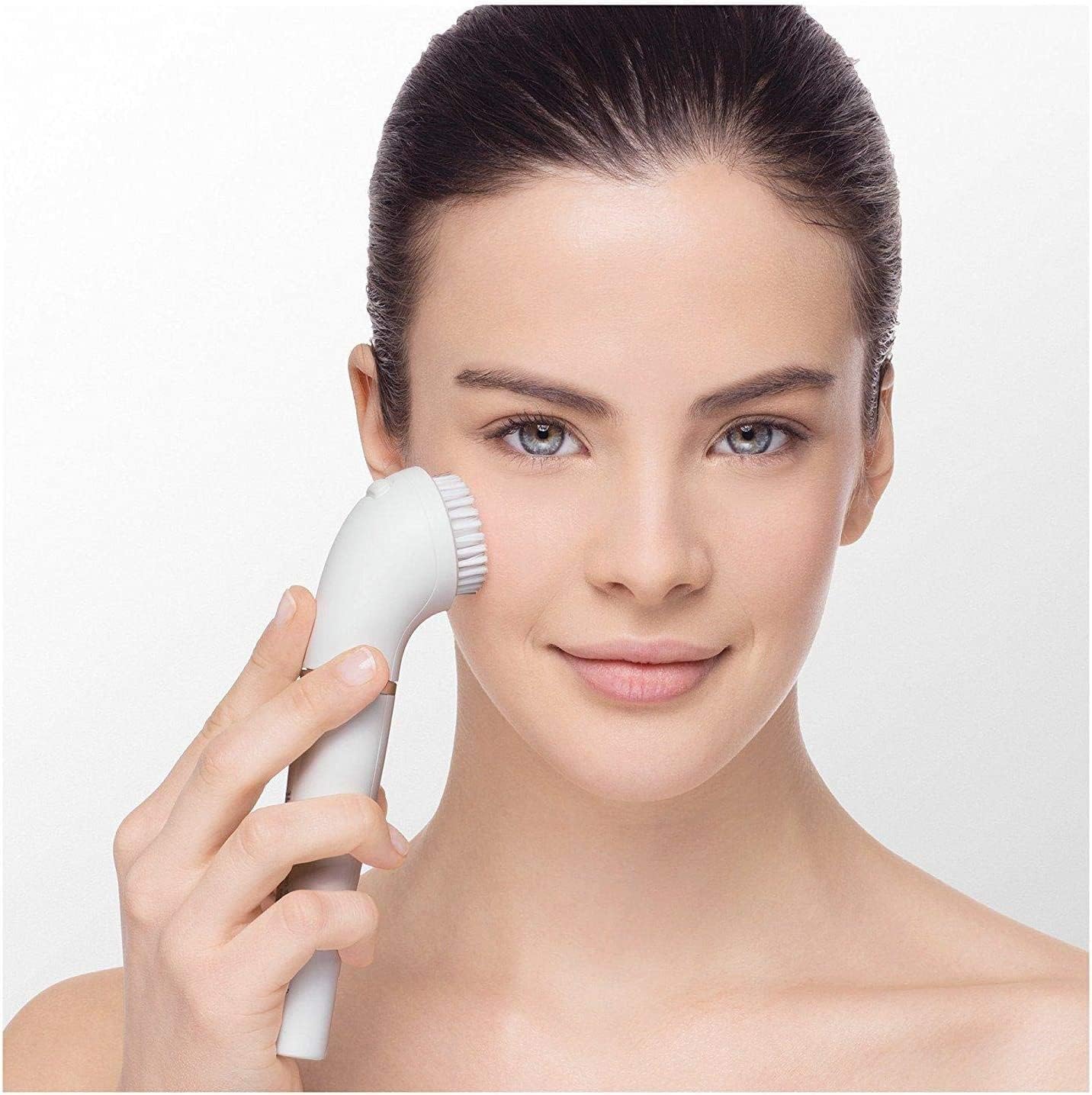 Braun FaceSpa 851V 3-in-1 facial epilating, cleansing & vitalization system with 5 extras