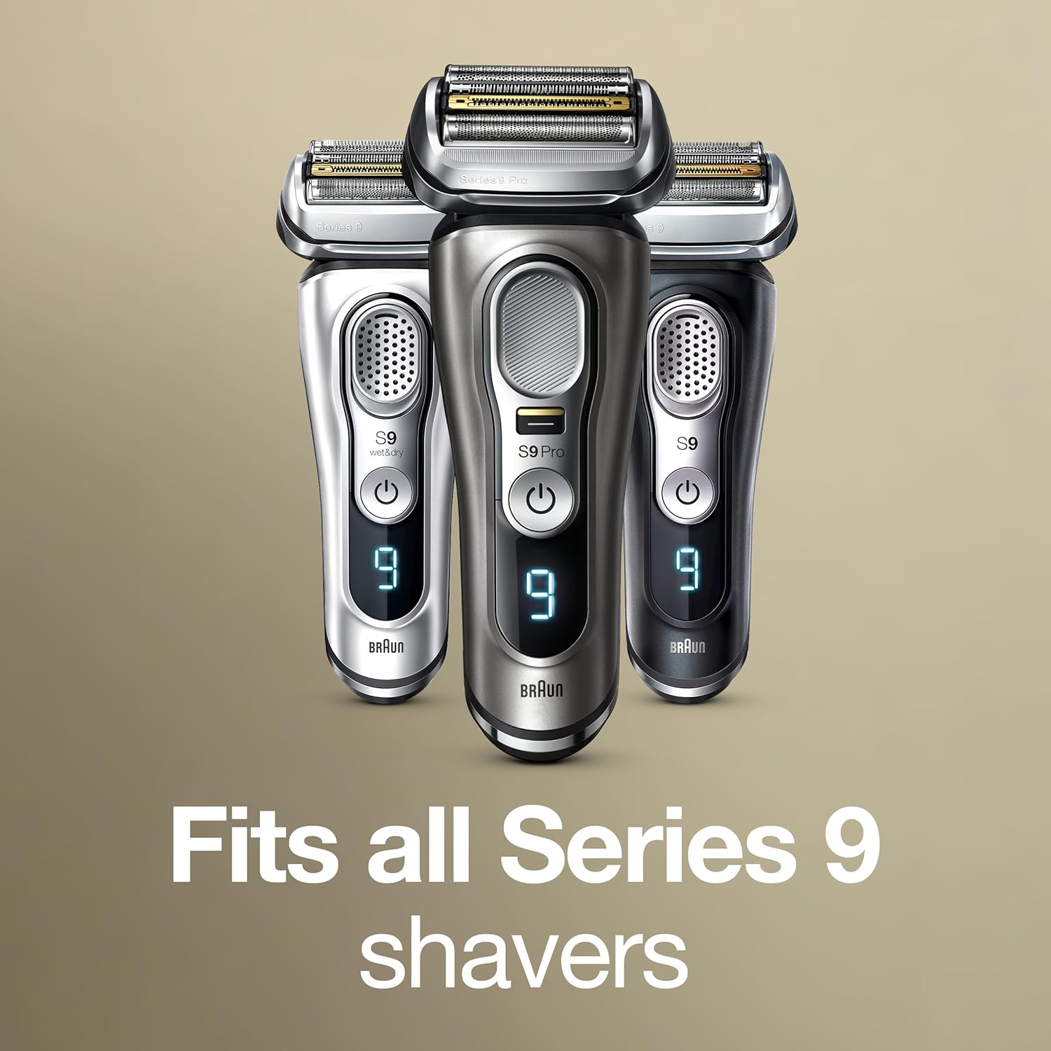 Series 9 Men's Electric Shaver Head Original Replacement Blade, Silver 94M