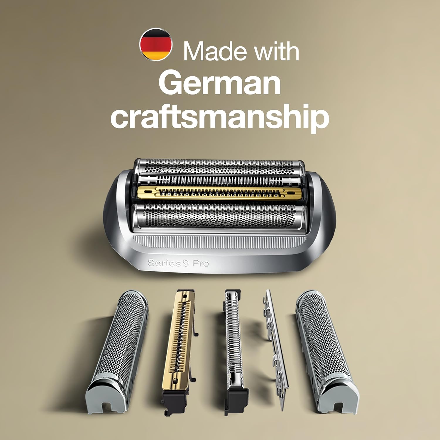 Series 9 Men's Electric Shaver Head Original Replacement Blade, Silver 94M