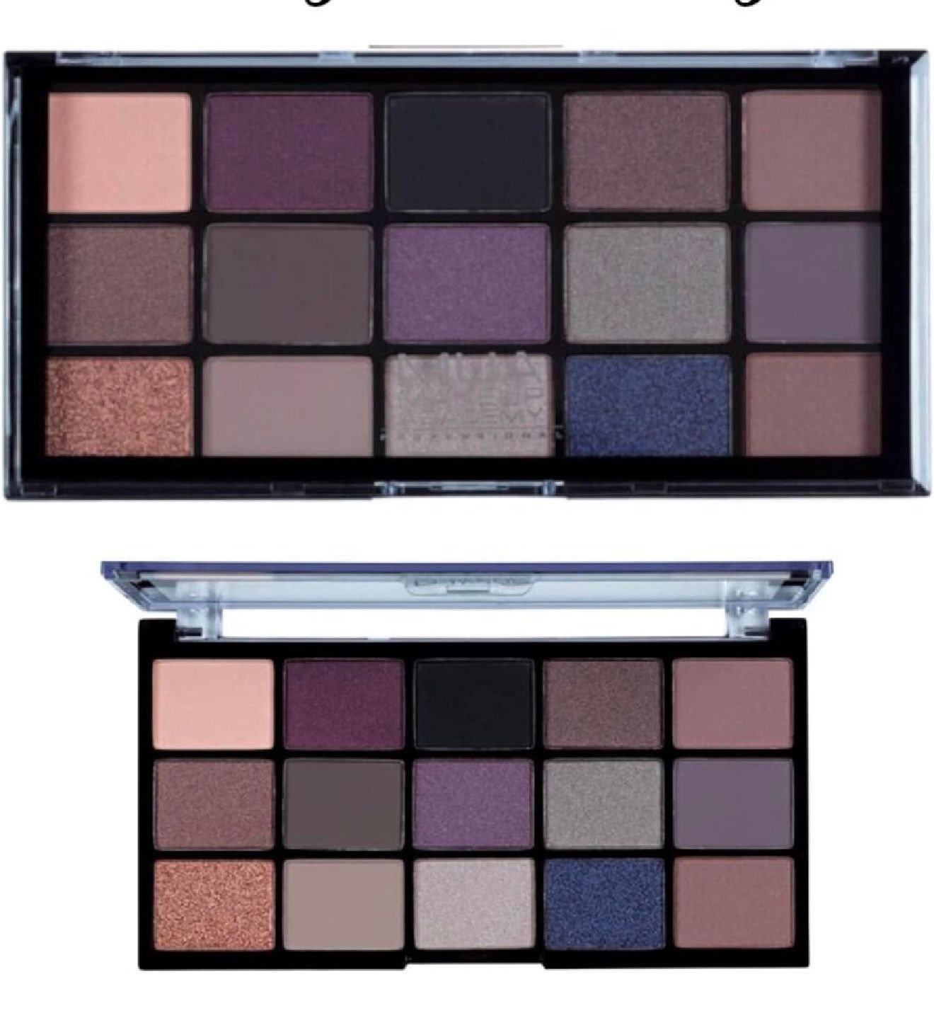 MUA Makeup Academy Eyeshadow Palette (15 Shades Twilight Delight)