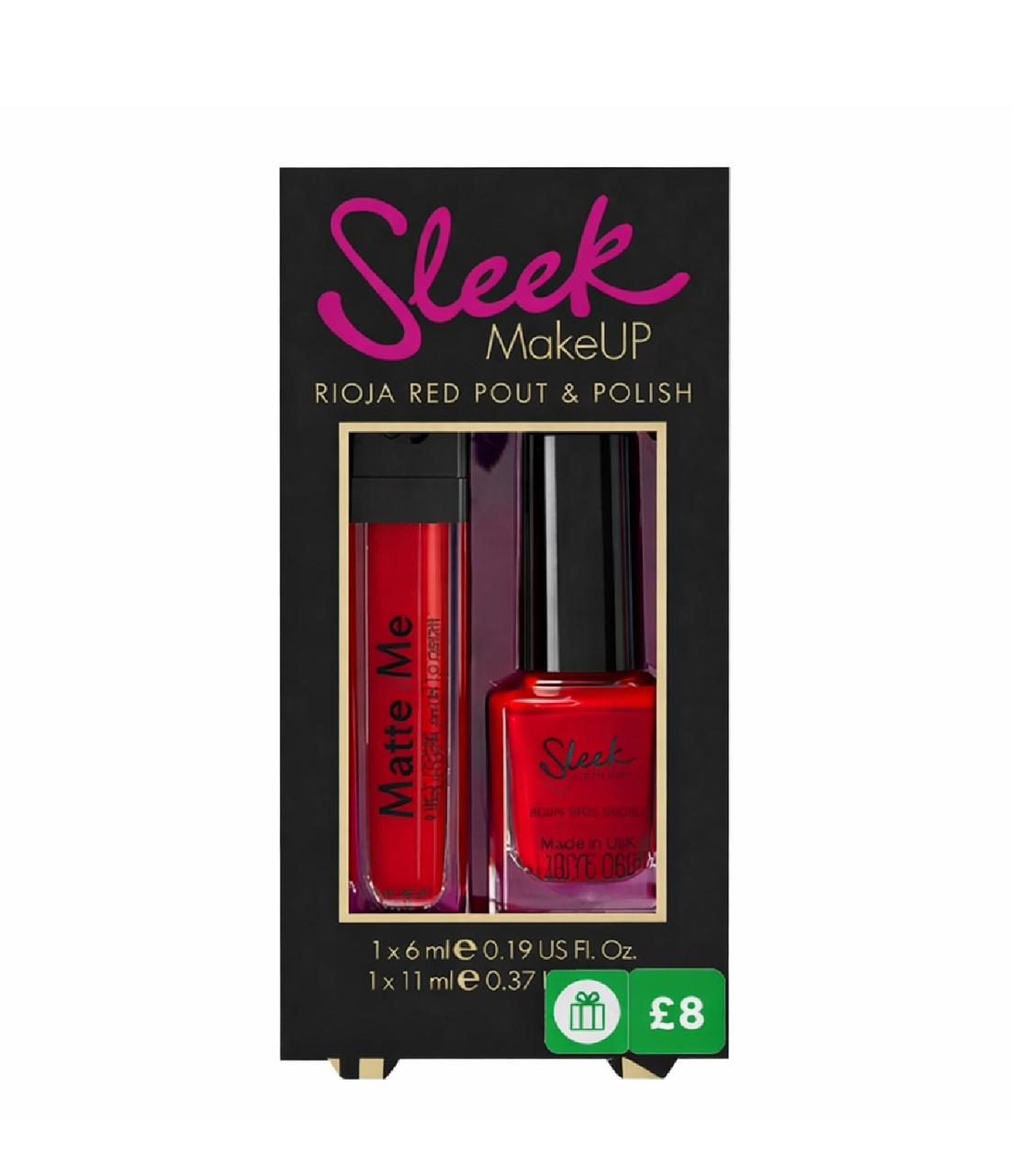 Sleek Rioja Red Pout & Polish set