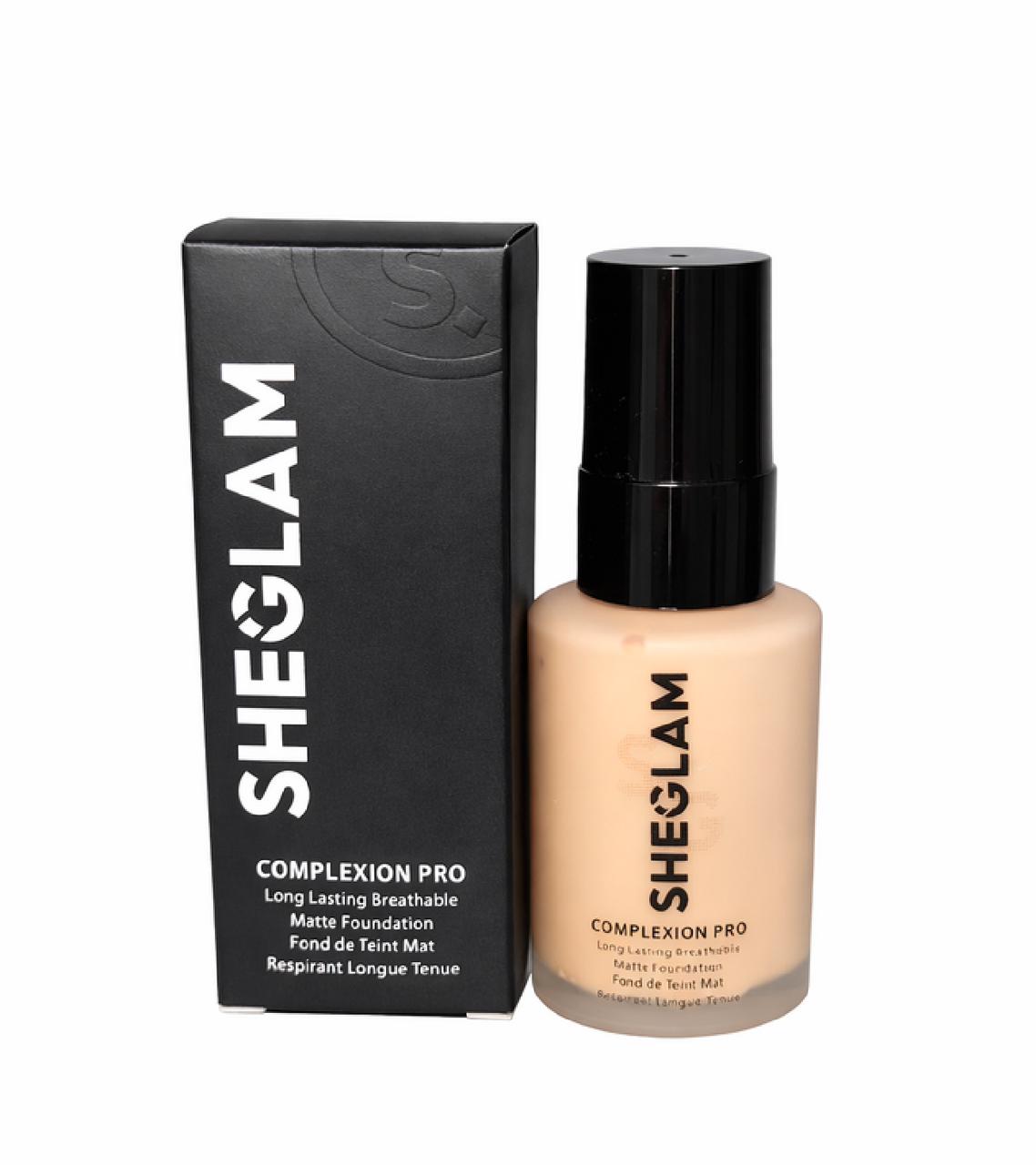 SHEGLAM Complexion Pro Matte Long-Lasting & Breathable Foundation - porcelain