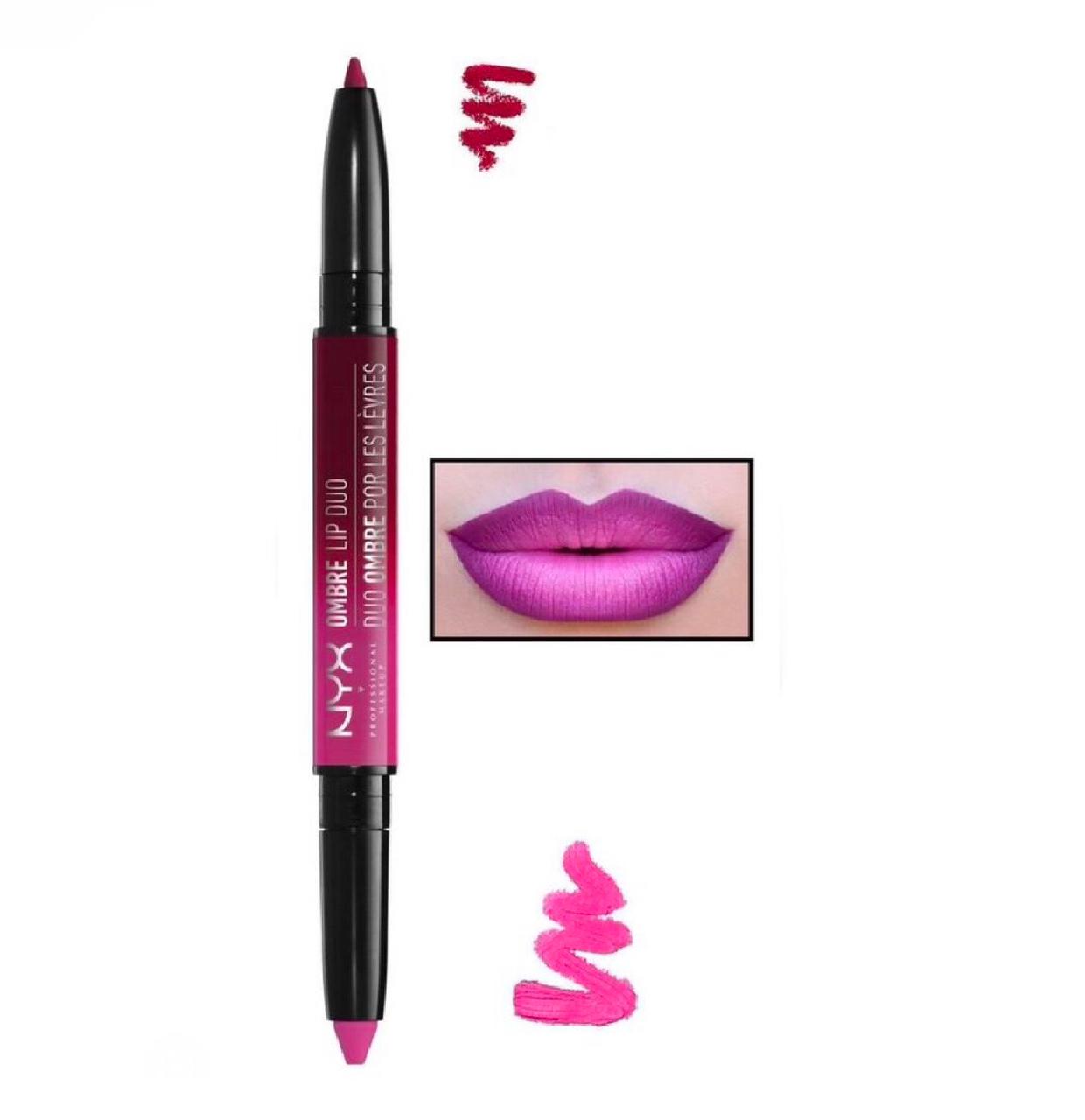 NYX Ombre Lip Duo - Hollywood & Wine
