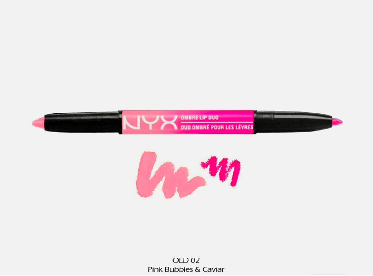 NYX Ombre Lip Duo - Pink Bubbles & Caviar