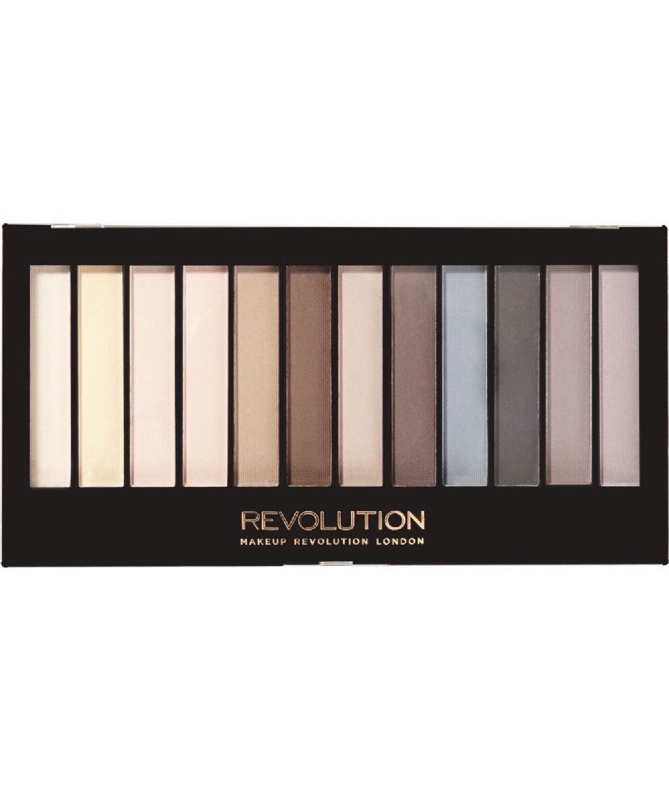 Revolution Makeup Redemption Eyeshadow Palette (12 Shades Essential Mattes)