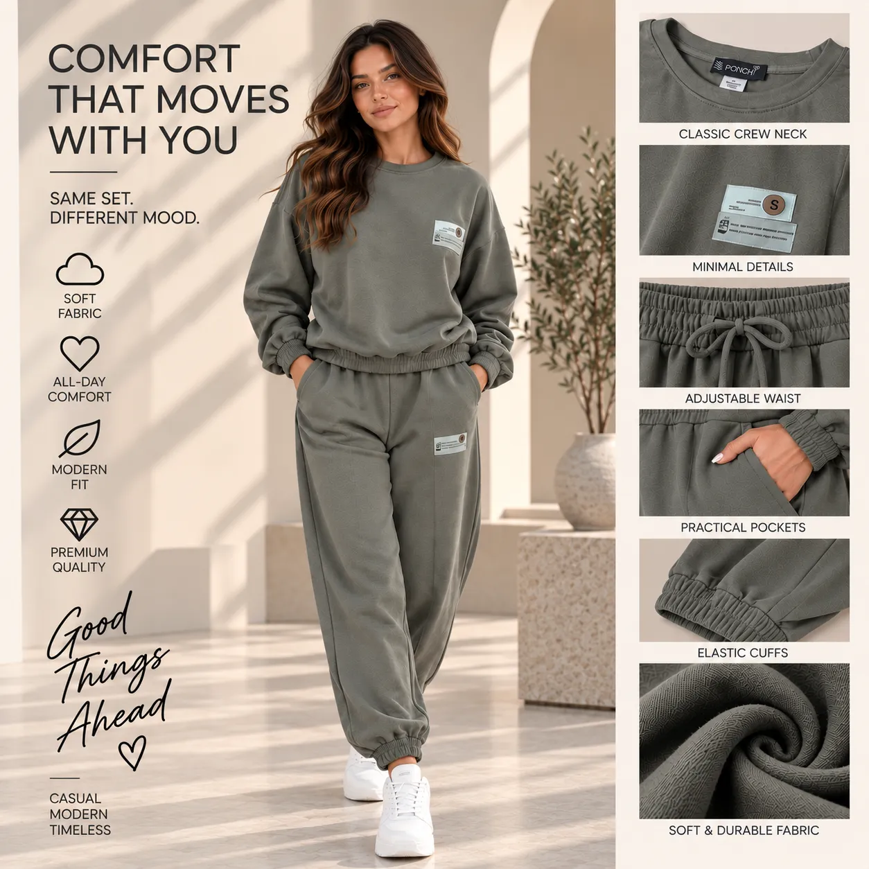 Women's tracksuits color option